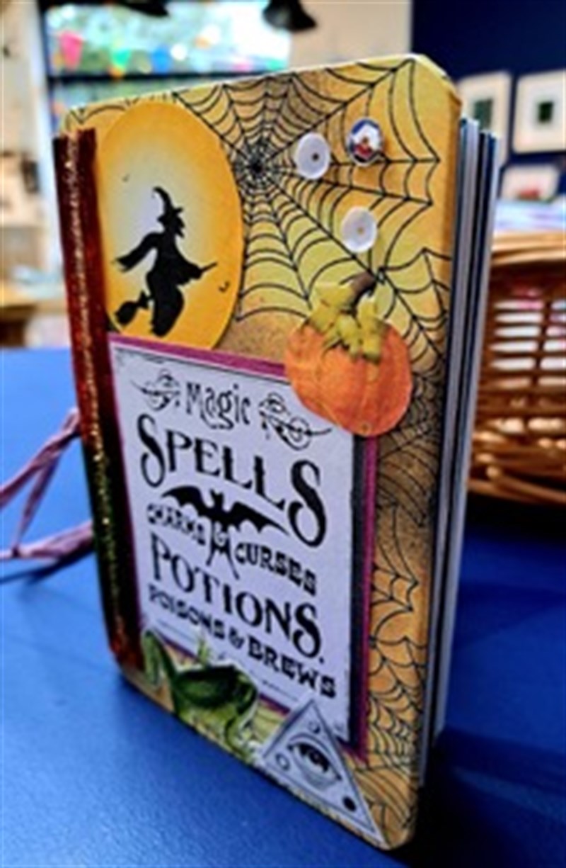 Halloween Fun Make your own Spooky Spell Books & Jeepers Creepers Journals