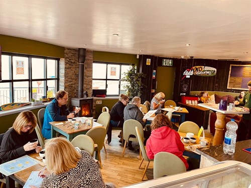 Coffe Tasting Event at The Corris Café in Mid Wales